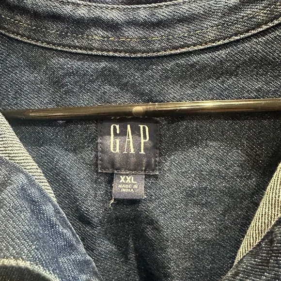 GAP Dark Blue Denim Dress - Picture 3 of 5